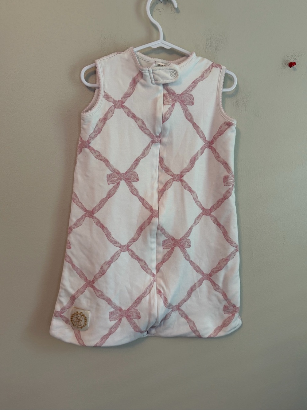 The Beaufort Bonnet Company Pink Ribbon Sleep Sack